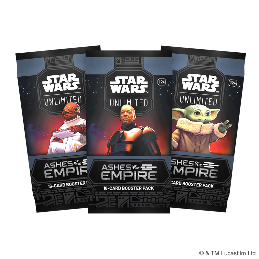 Star Wars Unlimited: Ashes of the Empire Booster Pack - Card Games
