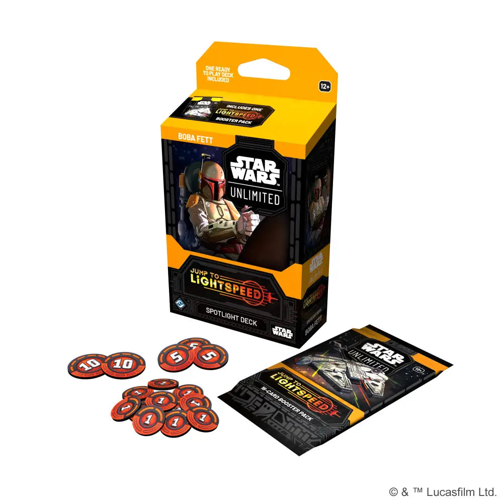 Star Wars Unlimited: Jump to Lightspeed - Spotlight Deck - Boba Fett - Other Games