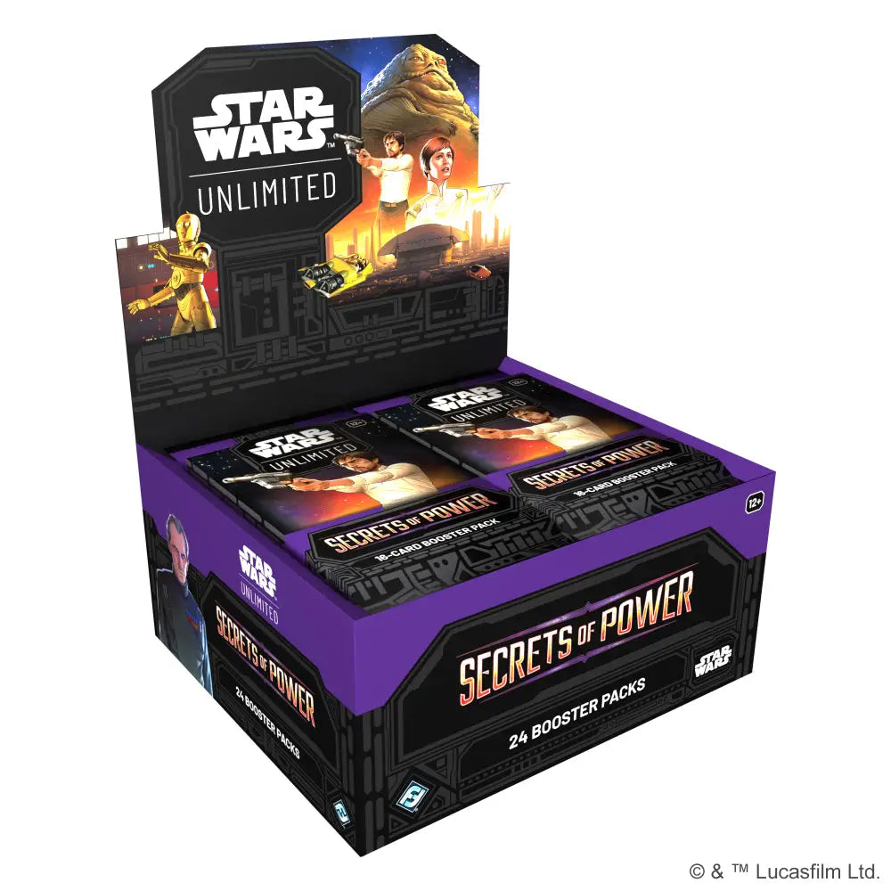Star Wars Unlimited: Secrets of Power Booster Box (24) - Other Card Games