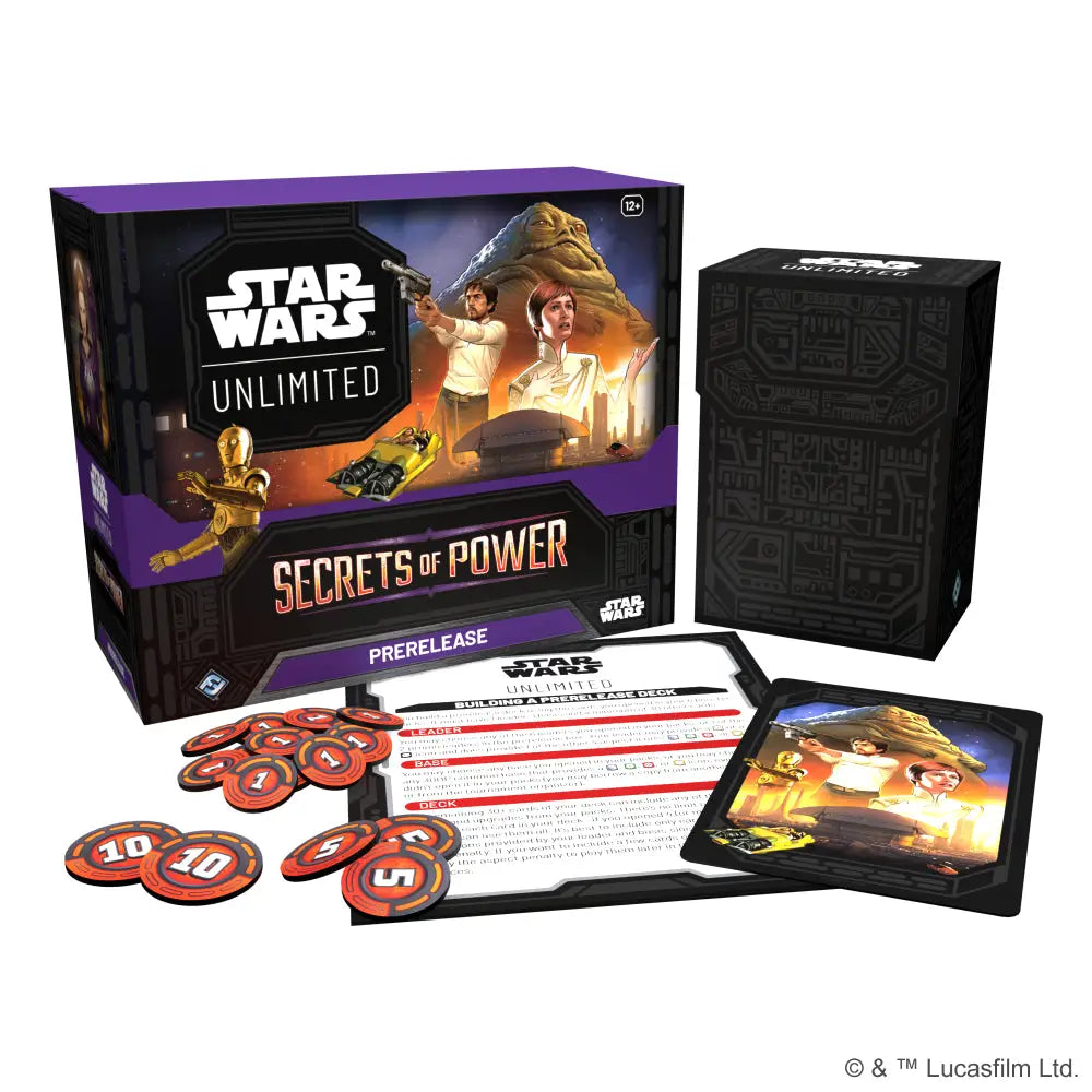 Star Wars Unlimited: Secrets of Power Prerelease Box - Other Card Games