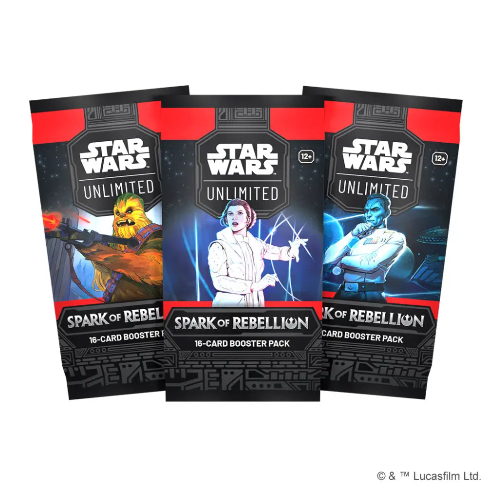 Star Wars Unlimited: Spark of Rebellion - Booster Pack - Card Games