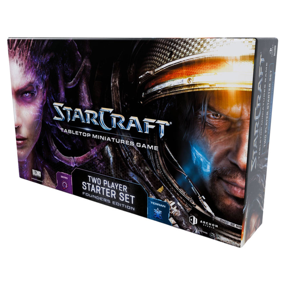 StarCraft Miniatures Game 2-Player Starter Set Founders Edition - Miniatures Games