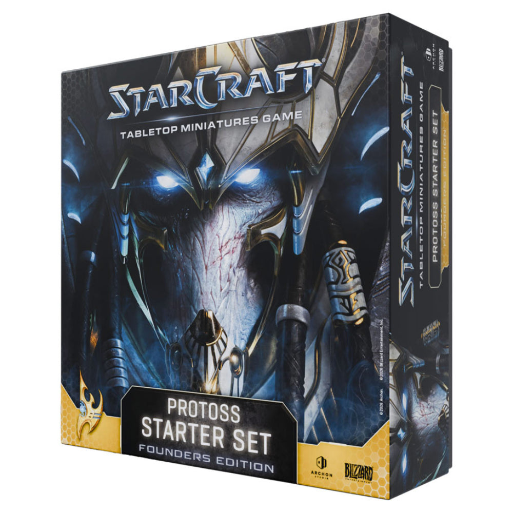 StarCraft Miniatures Game Protoss Starter Set Founders Edition - Miniatures Games