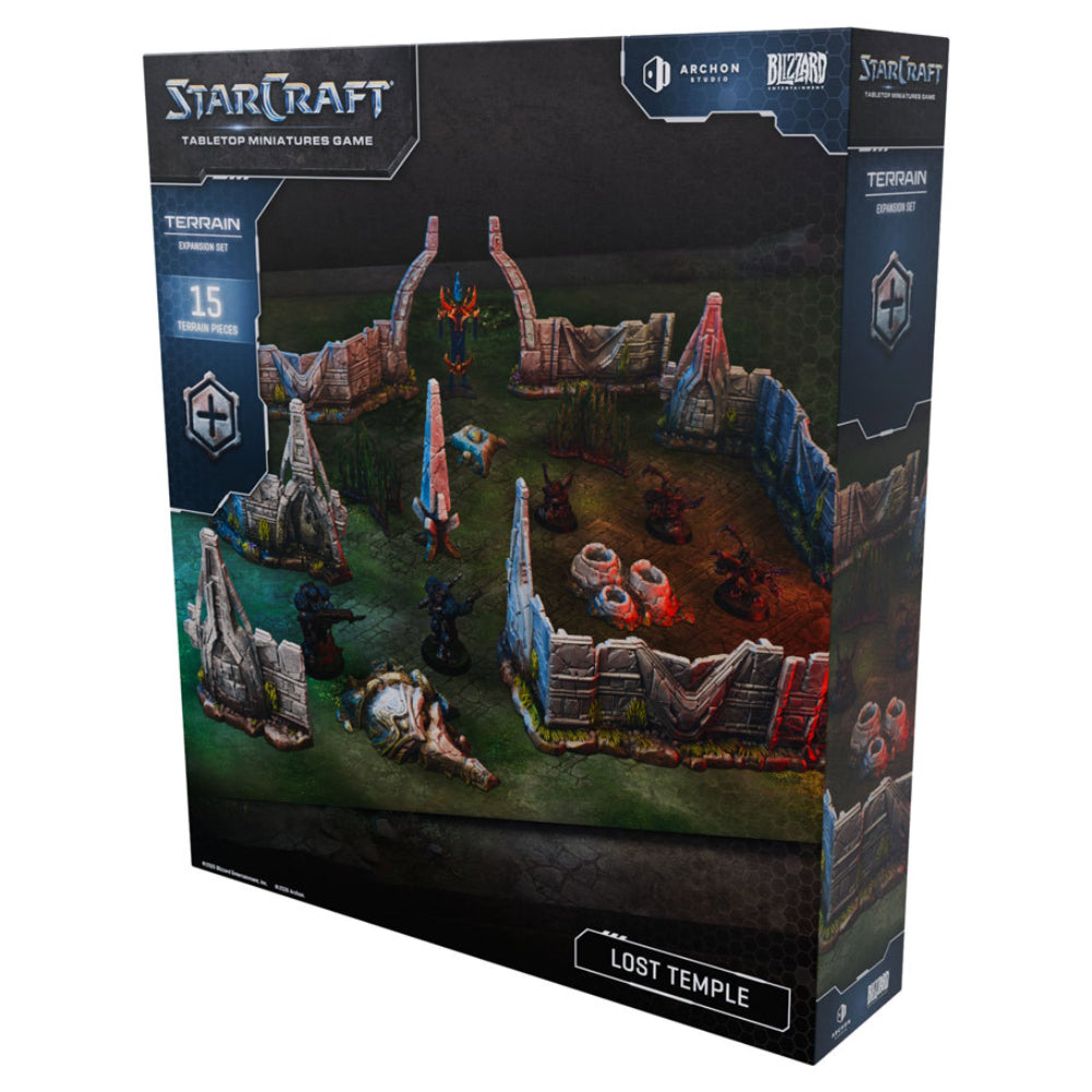 StarCraft Miniatures Game Terrain Set Lost Temple - Miniatures Games
