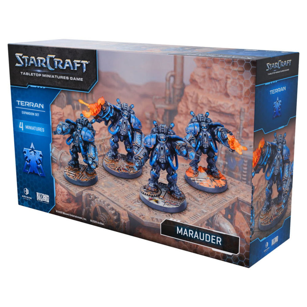 StarCraft Miniatures Game Terran Pack Marauder - Miniatures Games