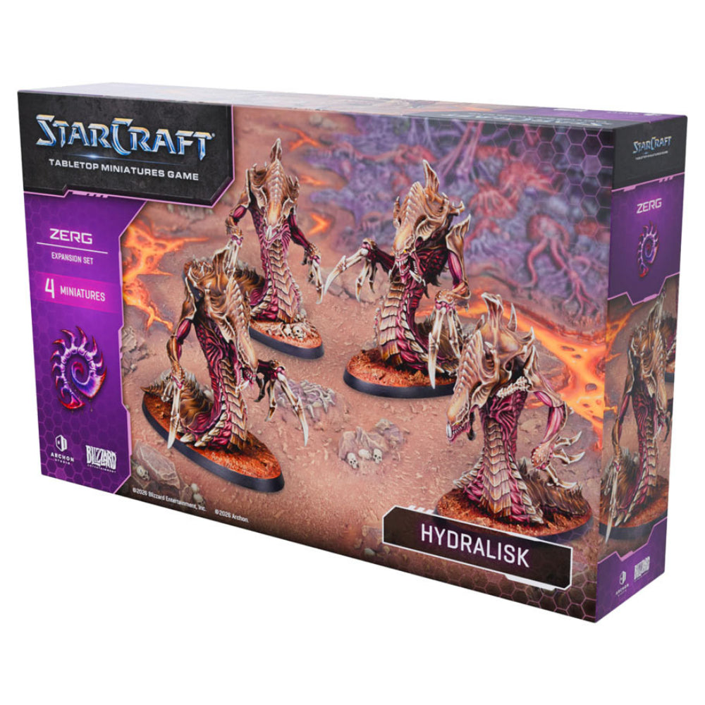 StarCraft Miniatures Game Zerg Pack Hydralisk - Miniatures Games