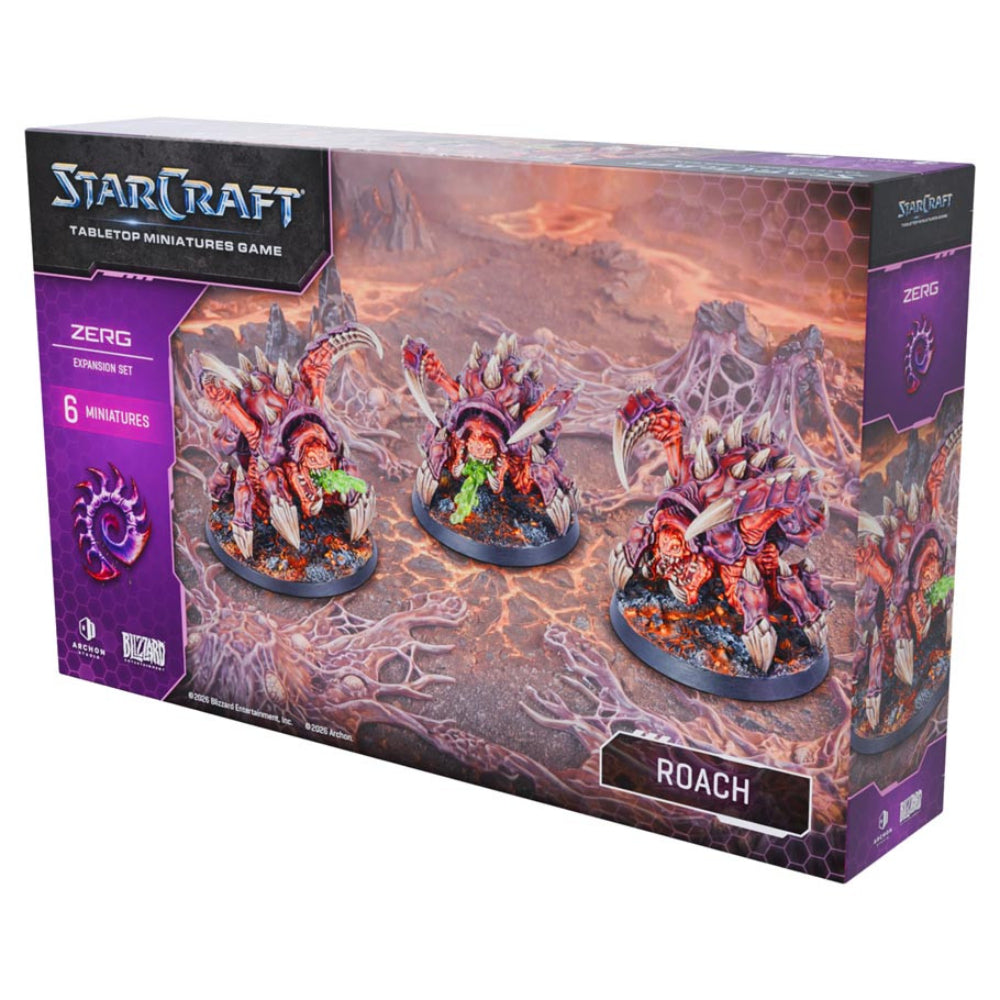 StarCraft Miniatures Game Zerg Pack Roach - Miniatures Games