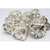Sterling Silver Hollow Hearts Metal Polyhedral (D&D) Dice Set (7) (Copy) - Dice & Dice Supplies