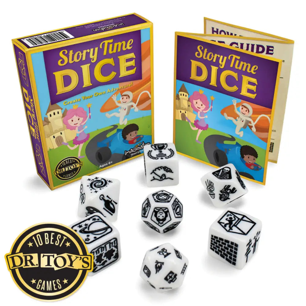 Story Time Dice, Create Your Own Adventure Storytelling Game Board Games Brybelly   