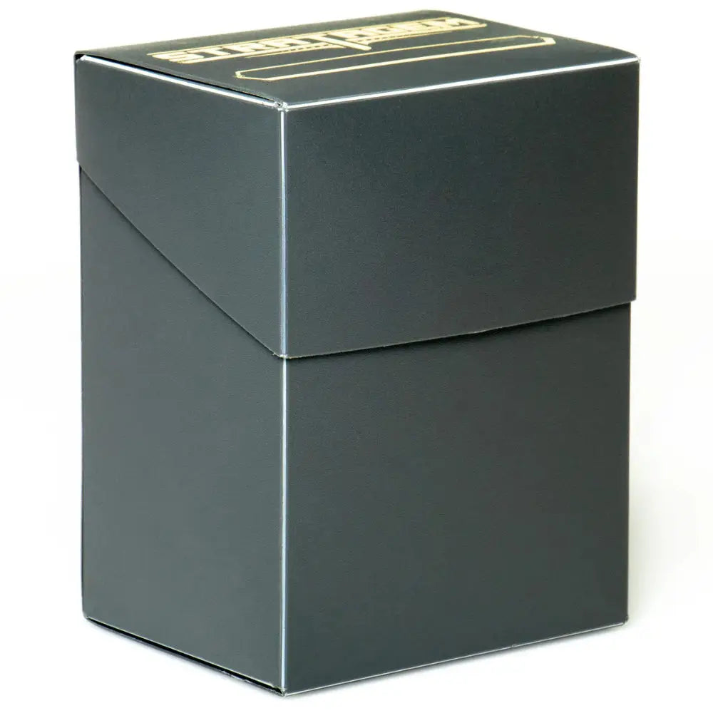 Stratagem Solid Deck Box - Black - Card Games