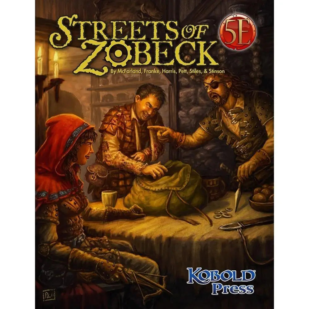 Streets of Zobeck Adventure for 5th Edition (Paperback) Dungeons & Dragons Kobold Press   