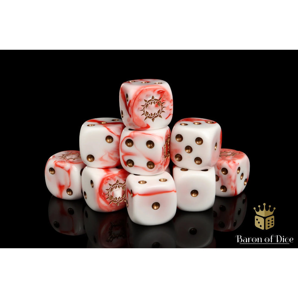 Symbol 16mm d6 Dice Set (25 Pack)