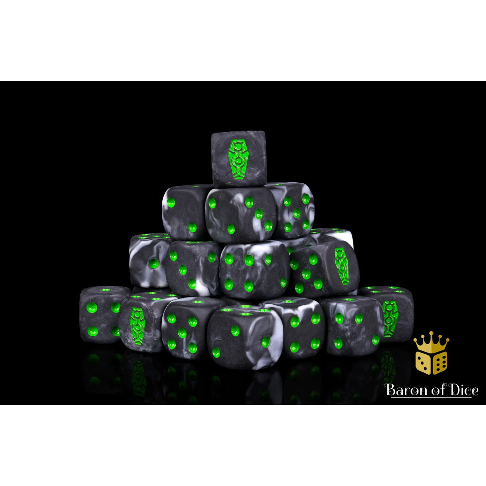 Symbol 16mm d6 Dice Set (25 Pack)