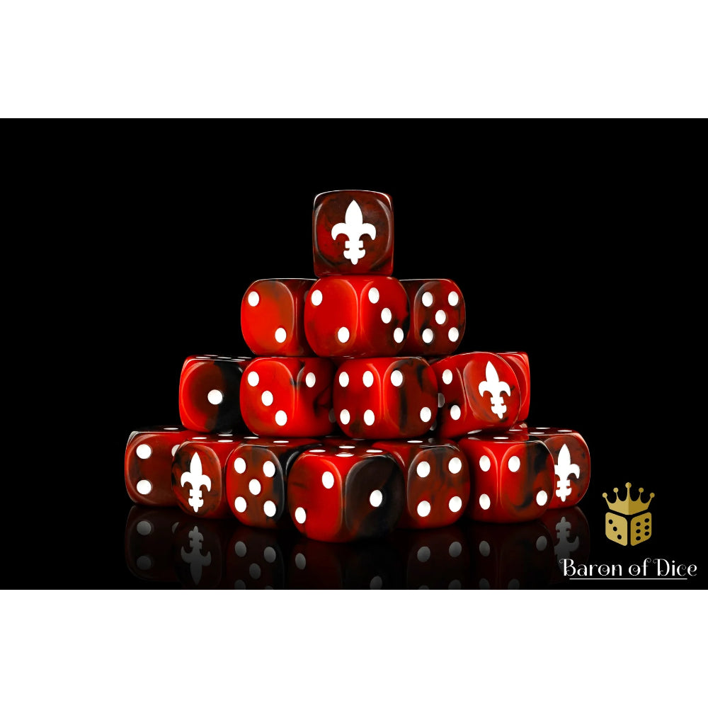 Symbol 16mm d6 Dice Set (25 Pack)