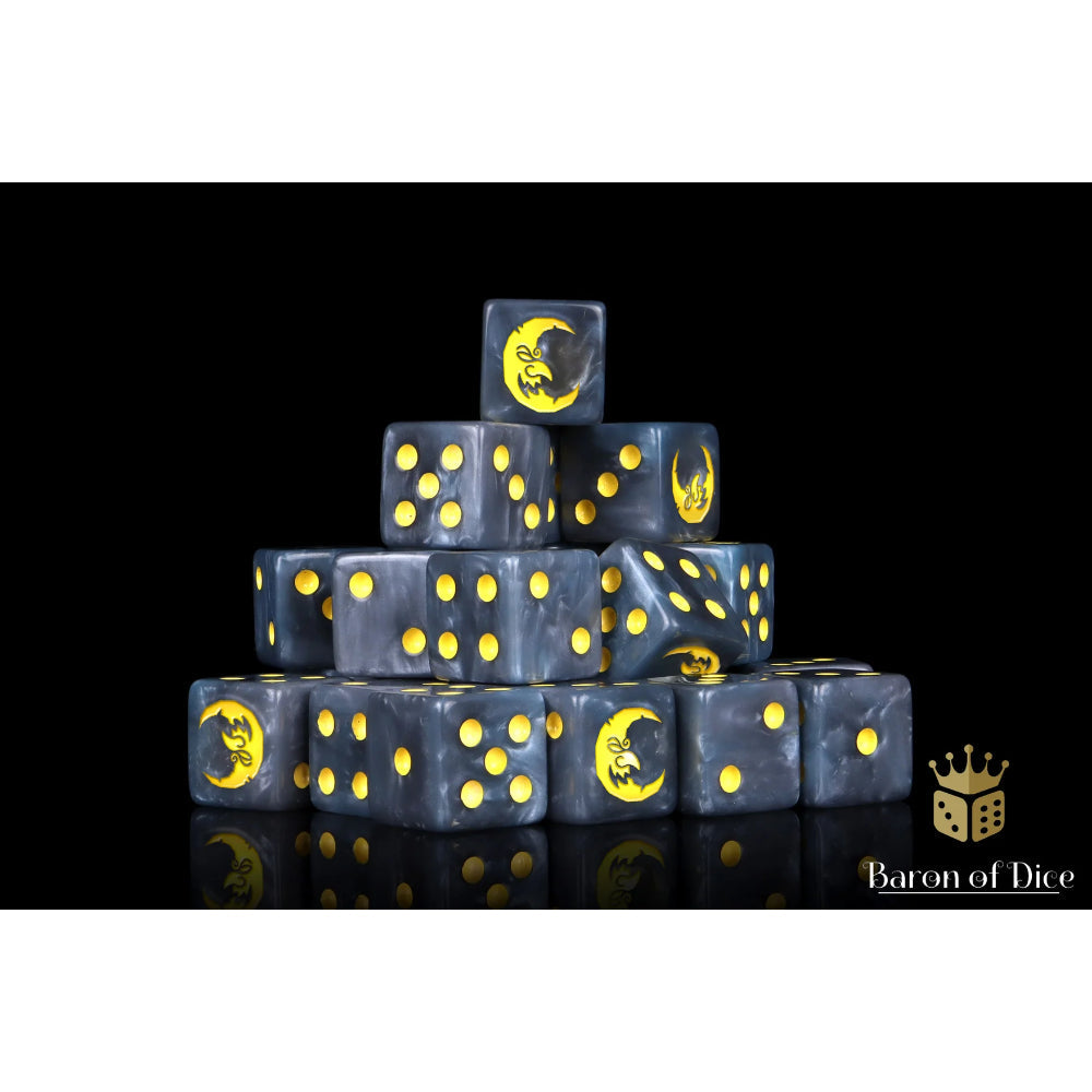 Symbol 16mm d6 Dice Set (25 Pack)