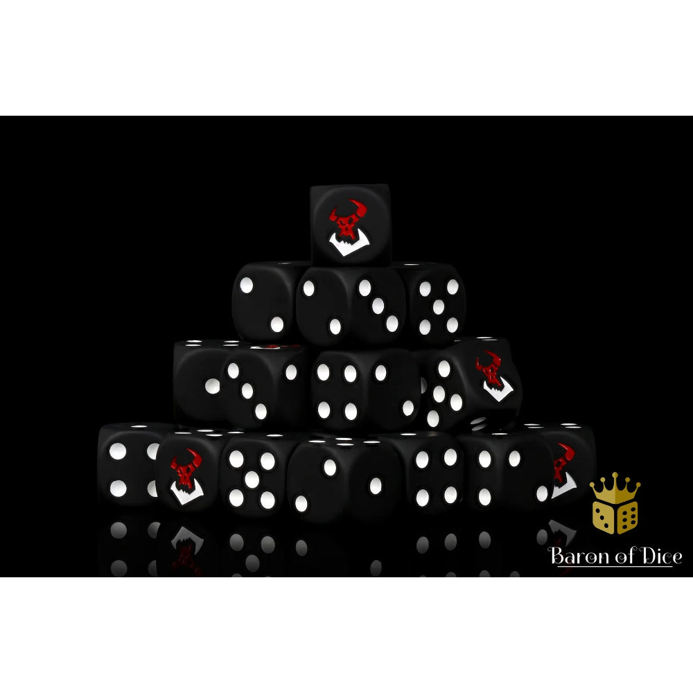 Symbol 16mm d6 Dice Set (25 Pack)