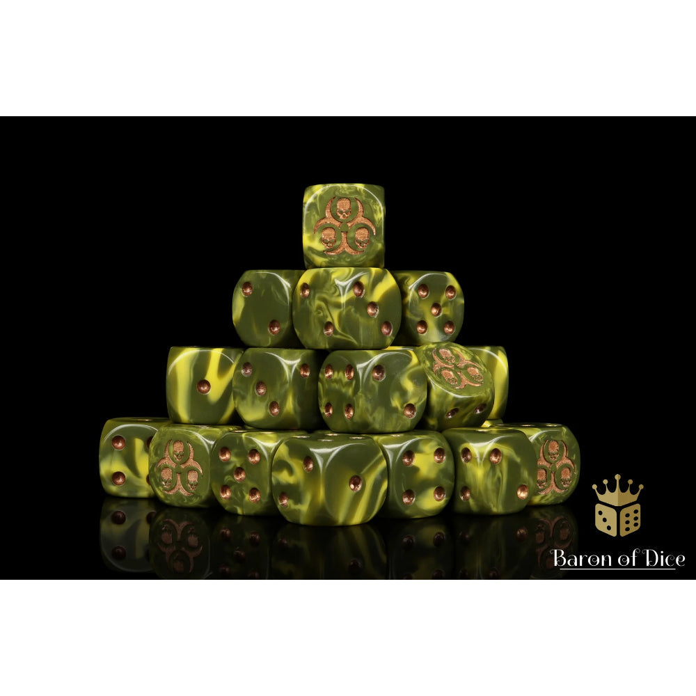 Symbol 16mm d6 Dice Set (25 Pack)