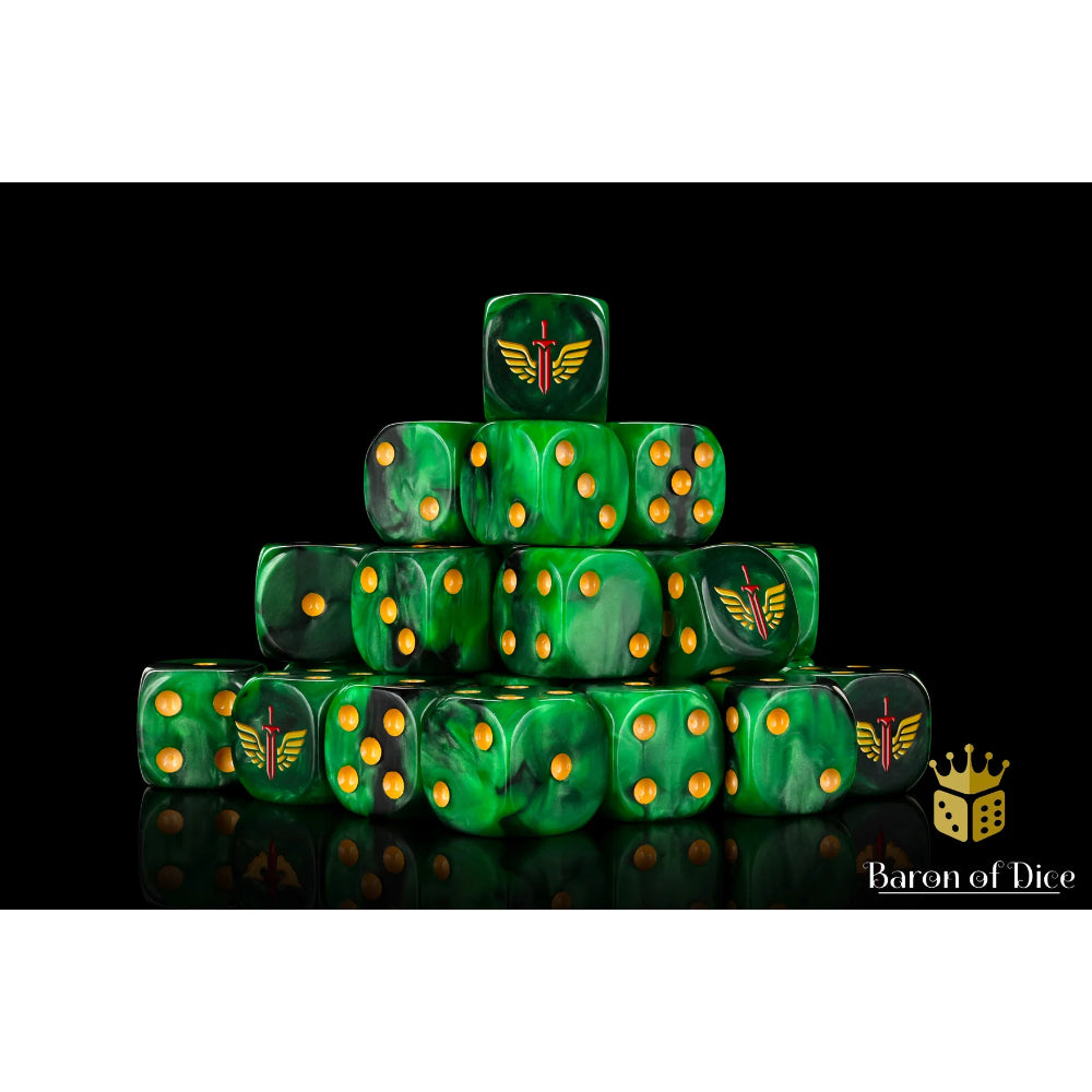 Symbol 16mm d6 Dice Set (25 Pack)
