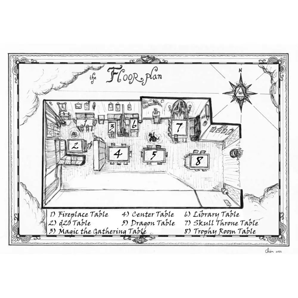 Table Reservation - 4 Hours Table Reservations The Haunted Game Cafe   