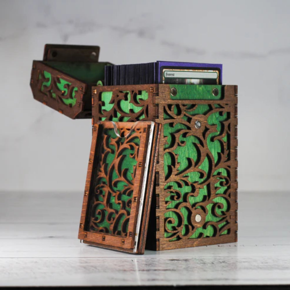 Talon & Claw Commander Deck Box - Green - Card Games