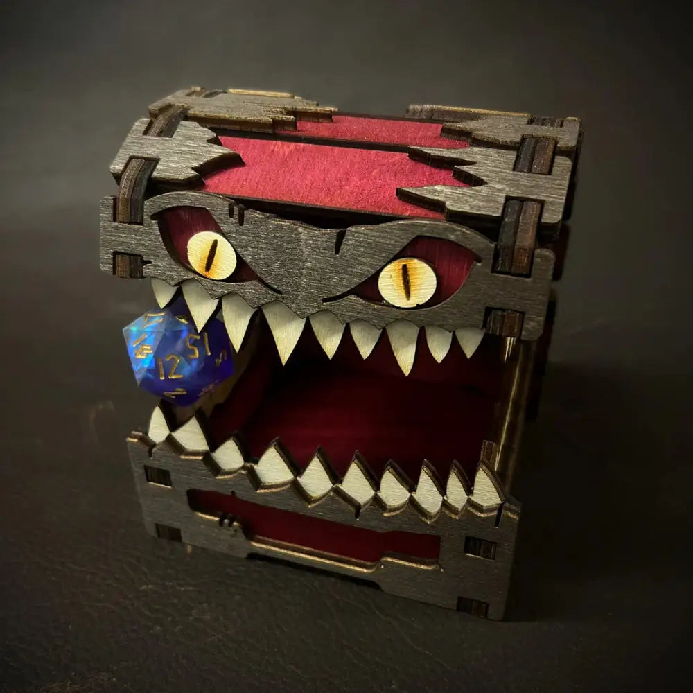 Talon & Claw Mimic Dice Storage Box - Red - Dice & Dice Supplies