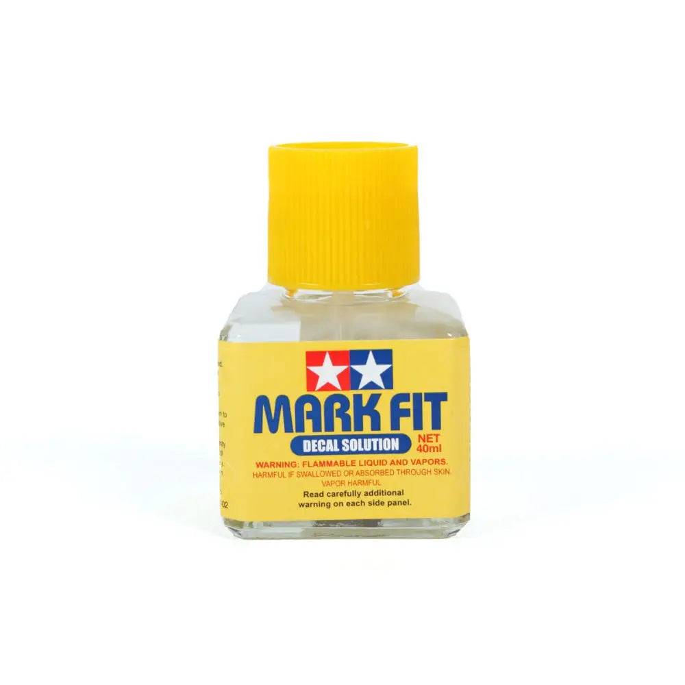 Tamiya Mark Fit Decal Solution (40ml) - Paint & Tools