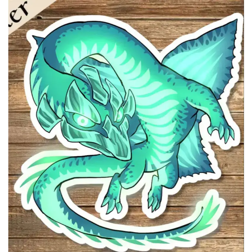 Teval the Balanced Scale Sticker - Toys & Gifts