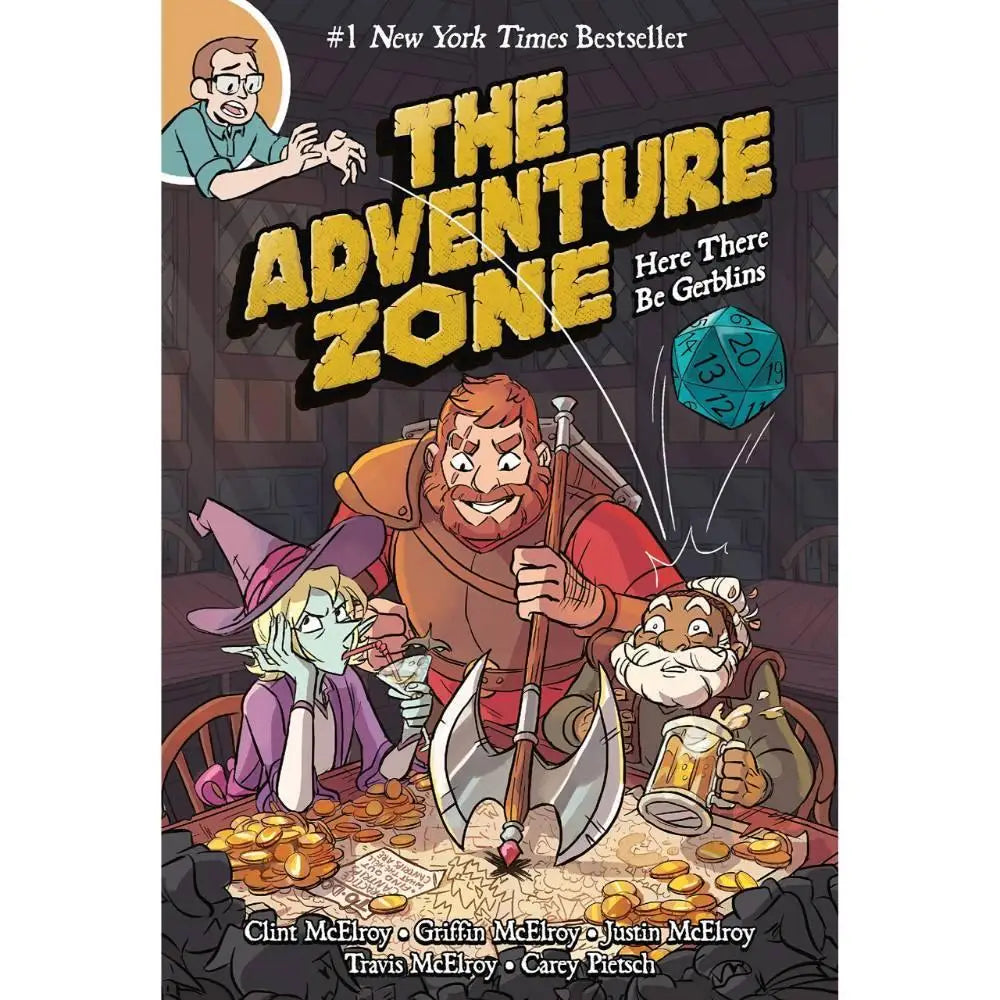 The Adventure Zone Volume 1 Here There Be Gerblins (Paperback) Graphic Novels Macmillan   