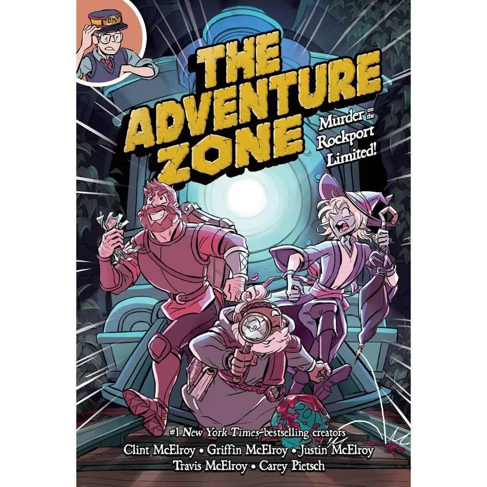 The Adventure Zone Volume 2 Murder on the Rockport Limited (Hardcover) Graphic Novels Macmillan   