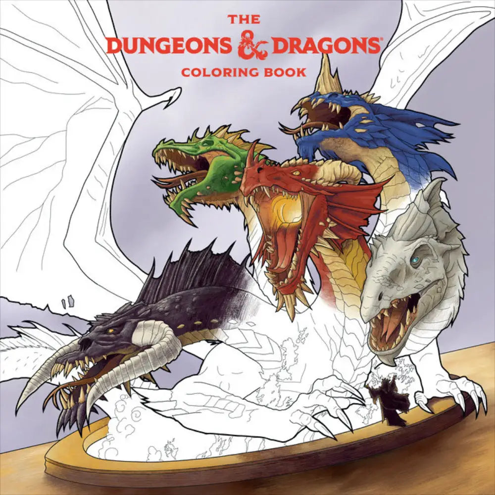 The Dungeons and Dragons Coloring Book Books Penguin Random House   