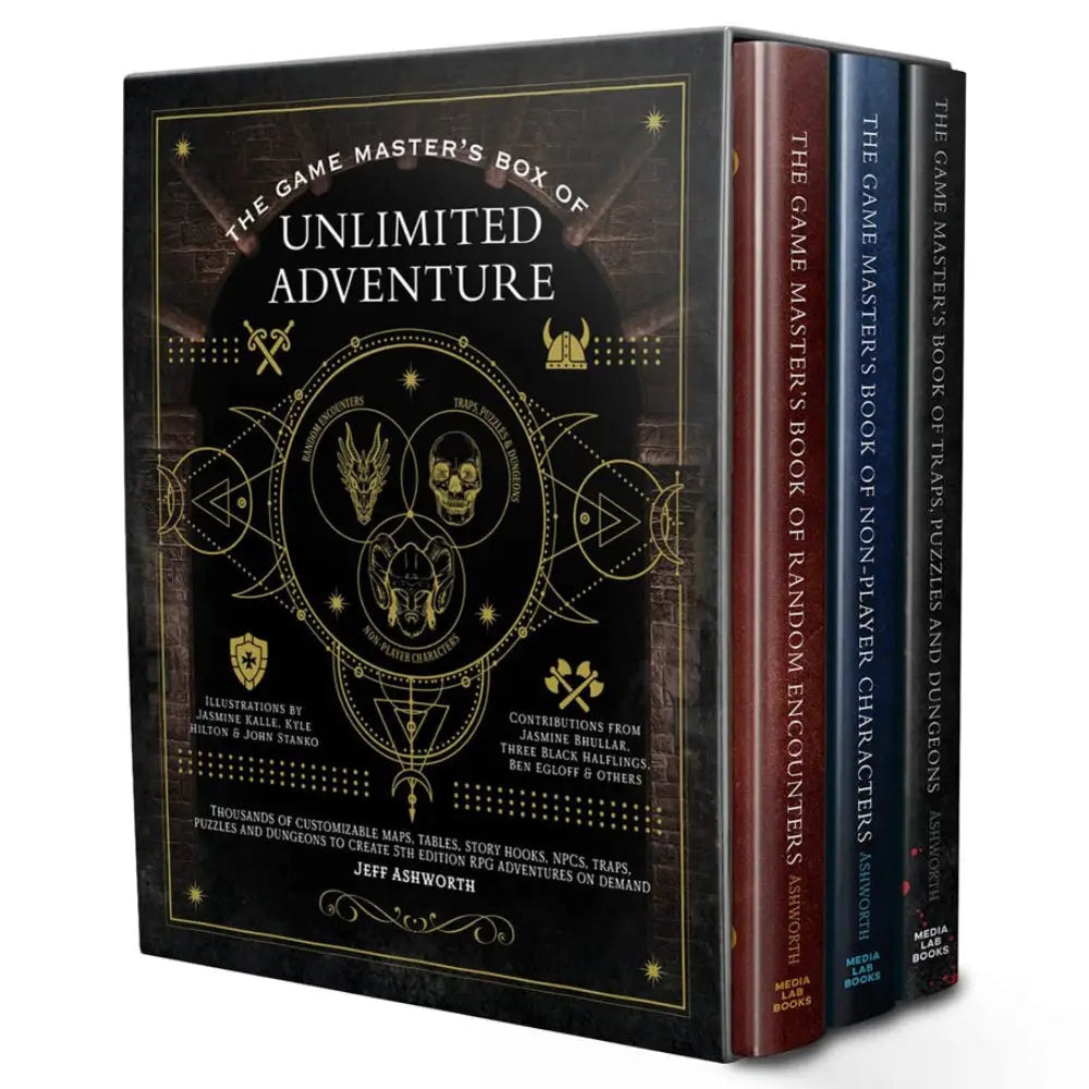 The Game Master’s Box of Unlimited Adventure - Roleplaying Games