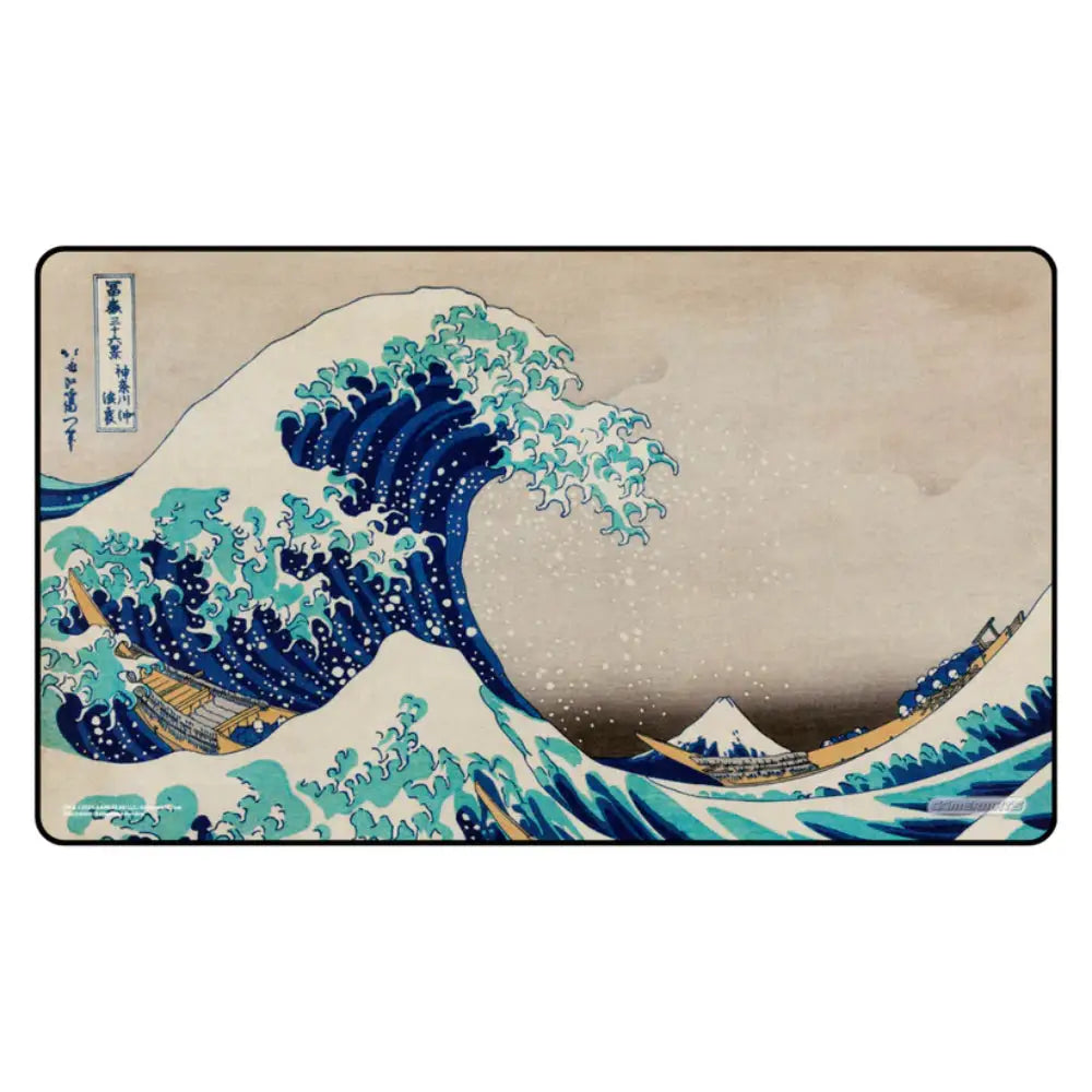 The Great Wave Off Kanagawa Playmat - Card Games