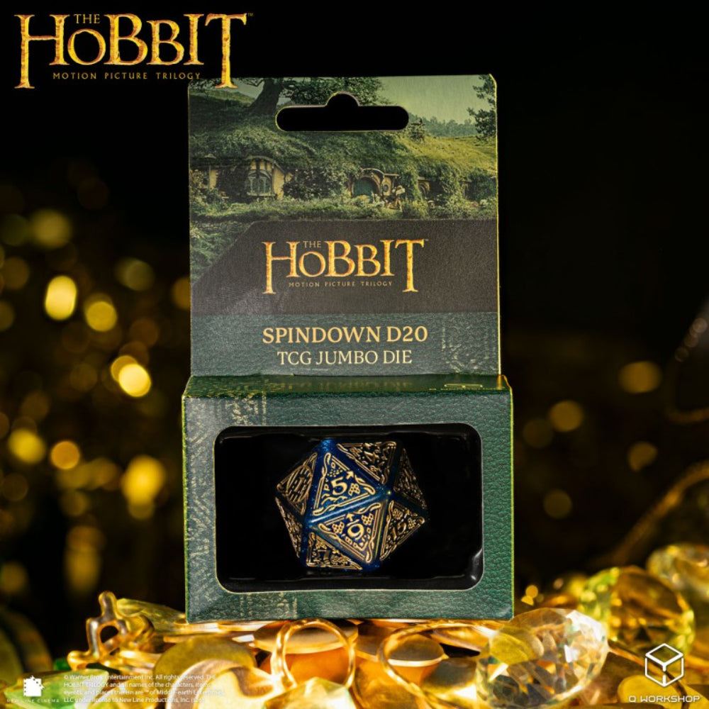 The Hobbit Jumbo Spindown D20 - Aether - Dice & Dice Supplies