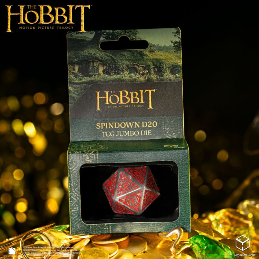 The Hobbit Jumbo Spindown D20 - Lunaris - Dice & Dice Supplies