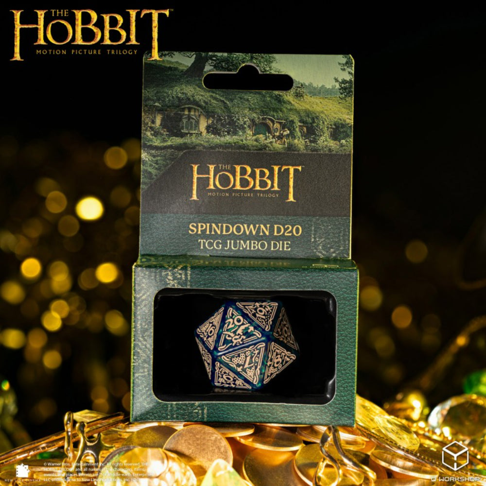 The Hobbit Jumbo Spindown D20 - Tideborn - Dice & Dice Supplies