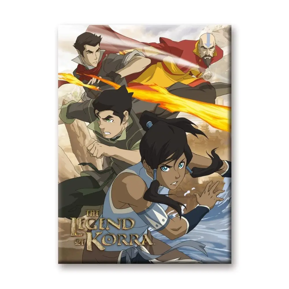 The Legend of Korra Bender Group Magnet - Gifts