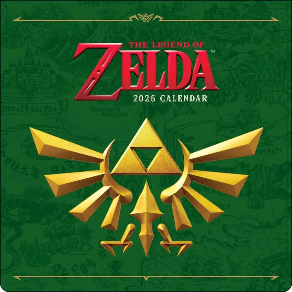 The Legend of Zelda 2026 Wall Calendar - Books