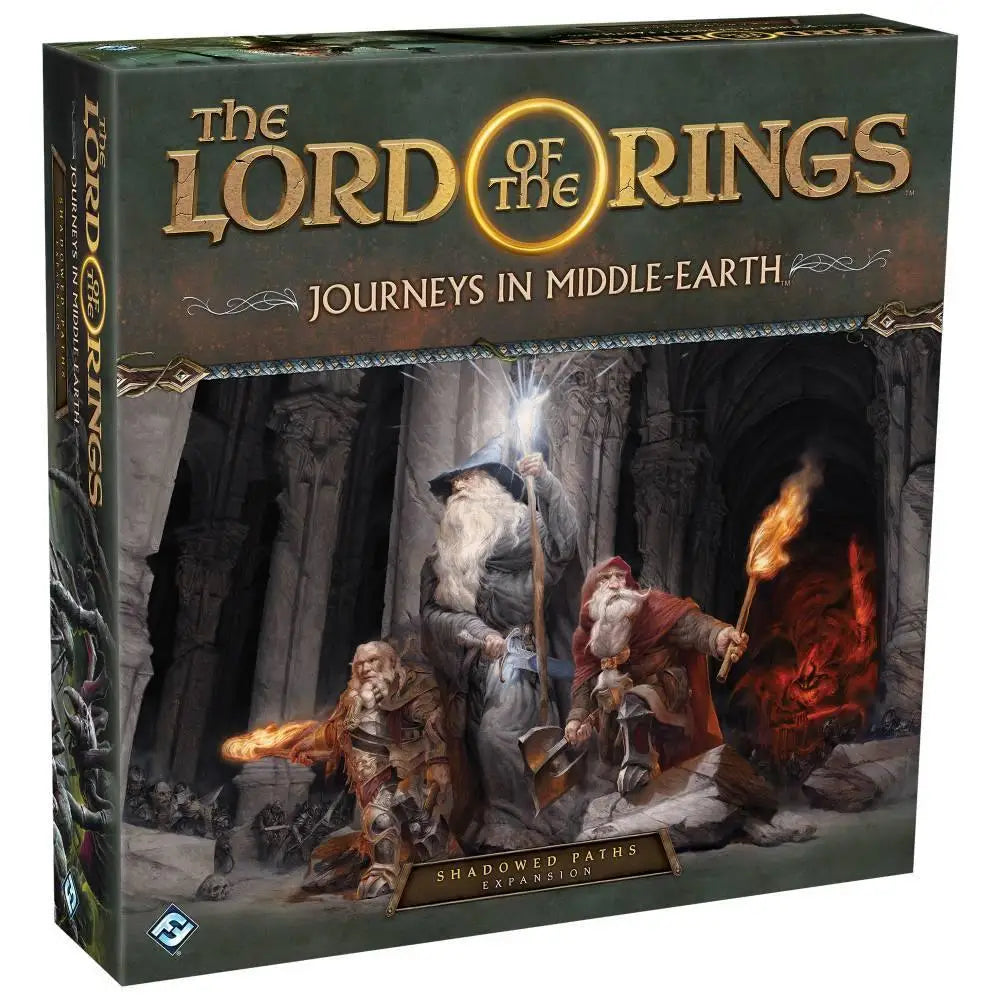 The Lord of the Rings: Journeys in Middle-earth - Shadowed Paths Expansion Board Games Fantasy Flight Games   