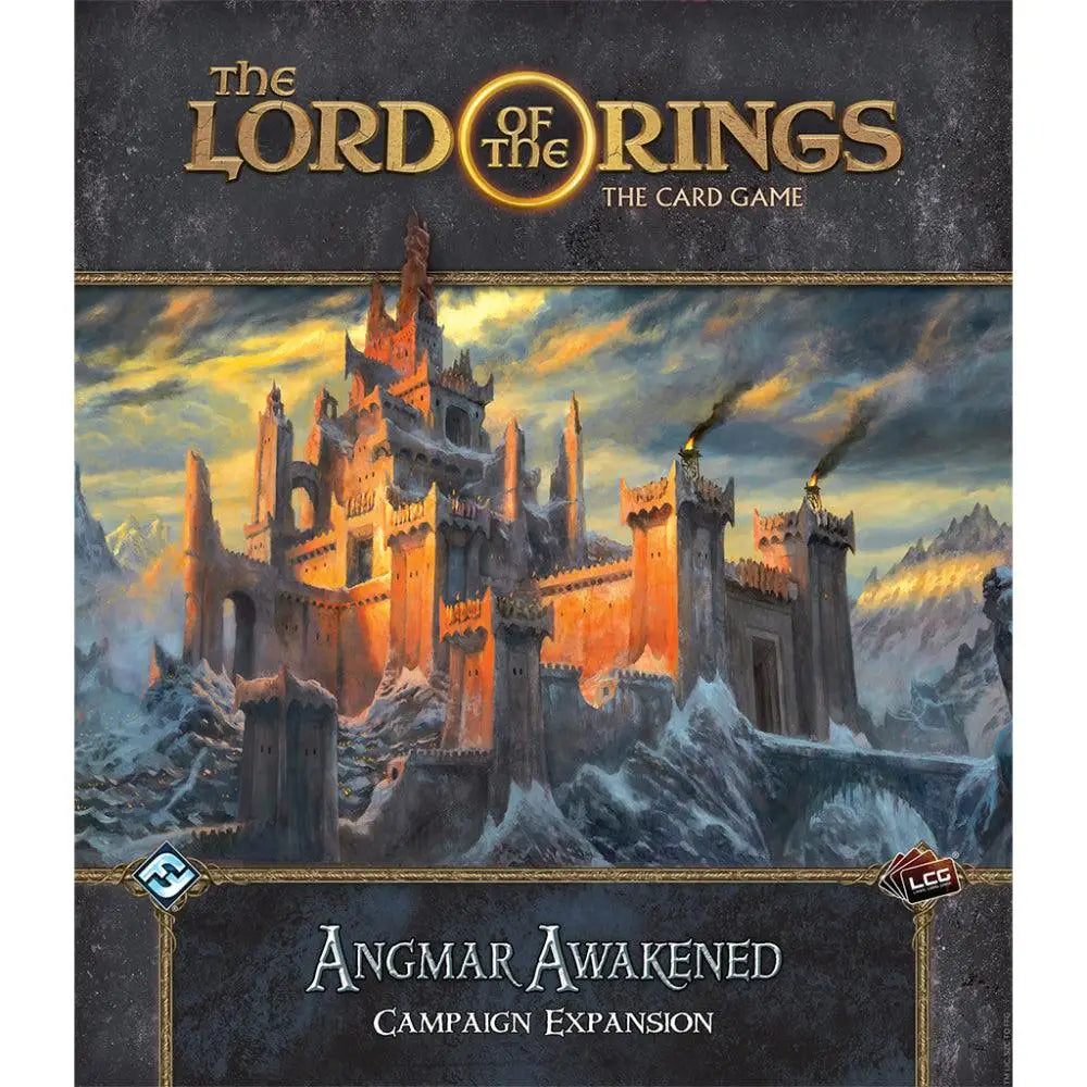 The Lord of the Rings LCG Angmar Awakened Campaign Expansion Board Games Fantasy Flight Games   