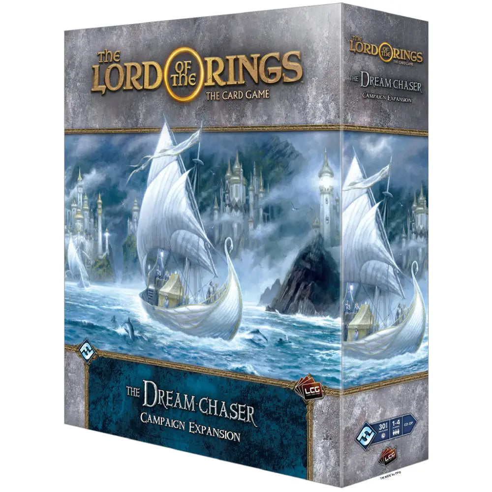 The Lord of the Rings LCG The Dream-Chaser Campaign Expansion Board Games Fantasy Flight Games   