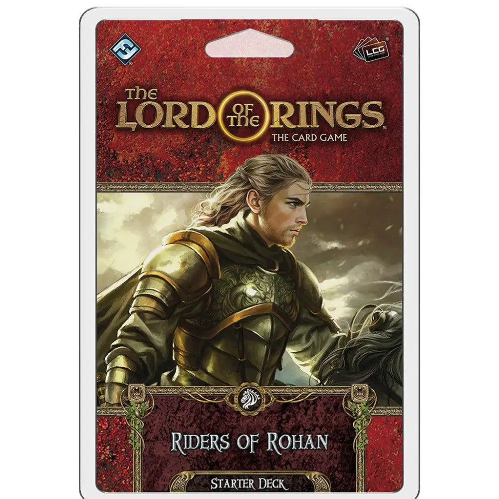 The Lord of the Rings LCG Riders of Rohan Starter Deck Board Games Fantasy Flight Games   