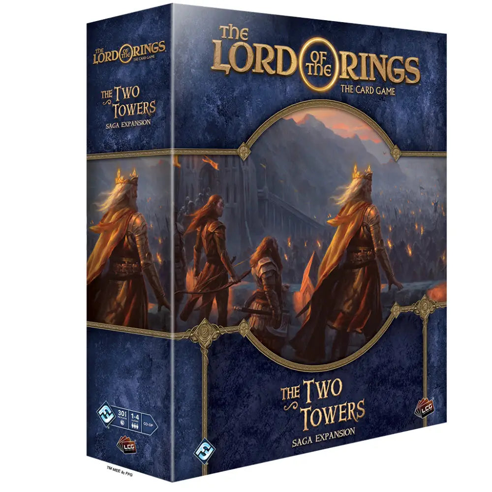 The Lord of the Rings LCG Two Towers Saga Expansion Board Games Fantasy Flight Games   