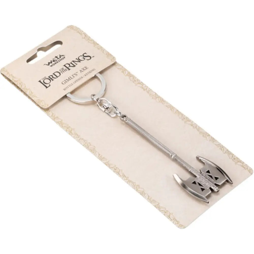 The Lord of the Rings Trilogy Gimli’s Axe Bottle Opener Keychain - Gifts
