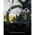 The one ring rpg starter set by free league featuring a dark green circular design with illustrated forest characters
