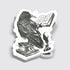 The Raven Reading Sticker - Gifts