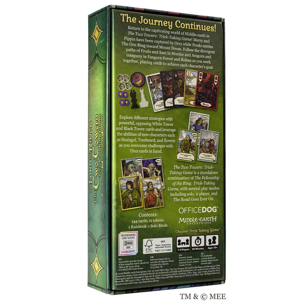 The Two Towers Trick-Taking Game - Board Games