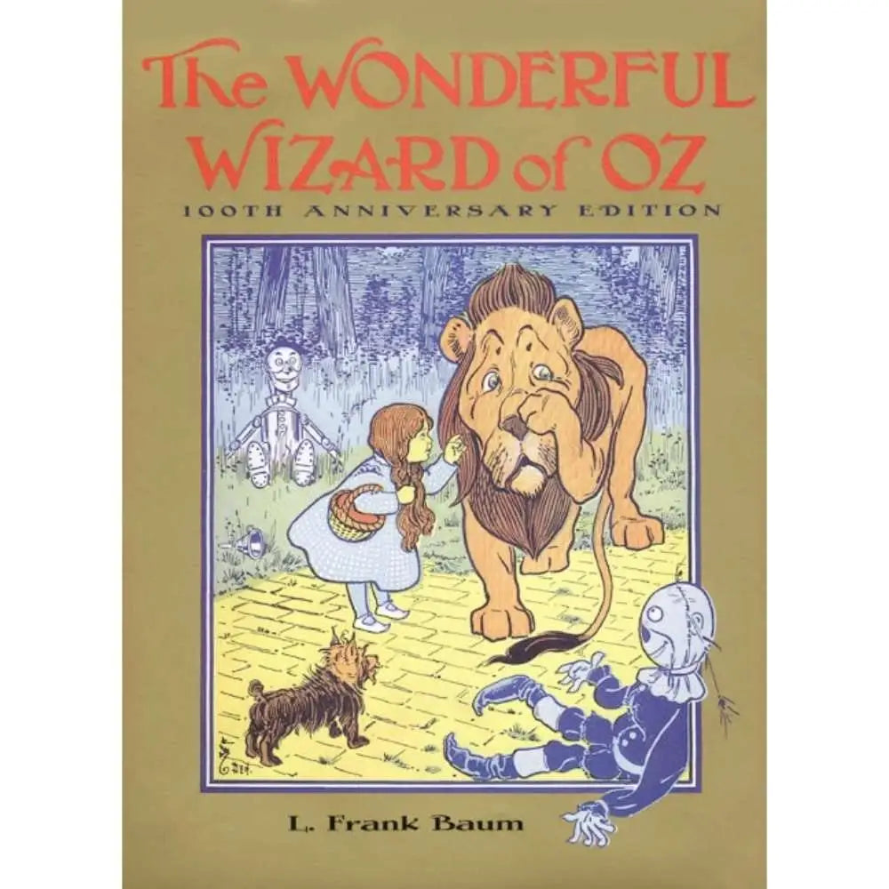 The Wonderful Wizard of Oz 100th Anniversary Edition (Oz Book 1) (Hardcover) Books HarperCollins   