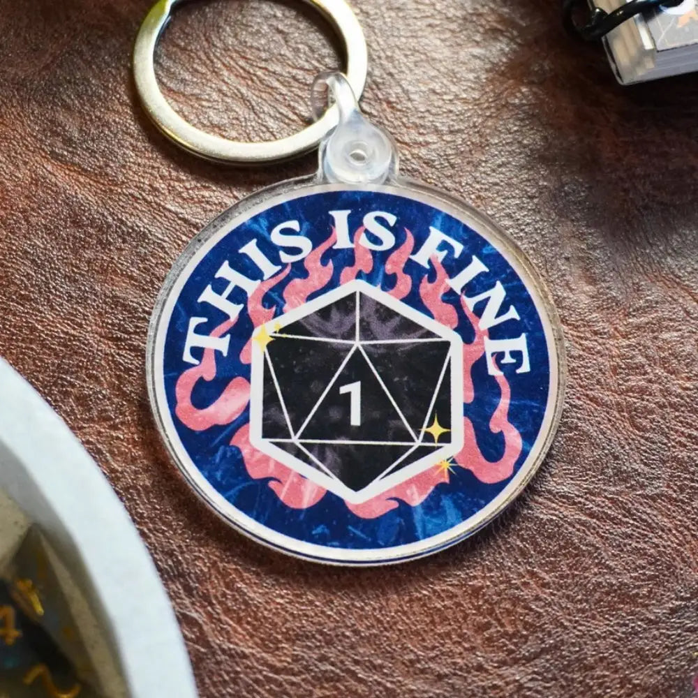 This is Fine Nat 1 Keychain - Gifts