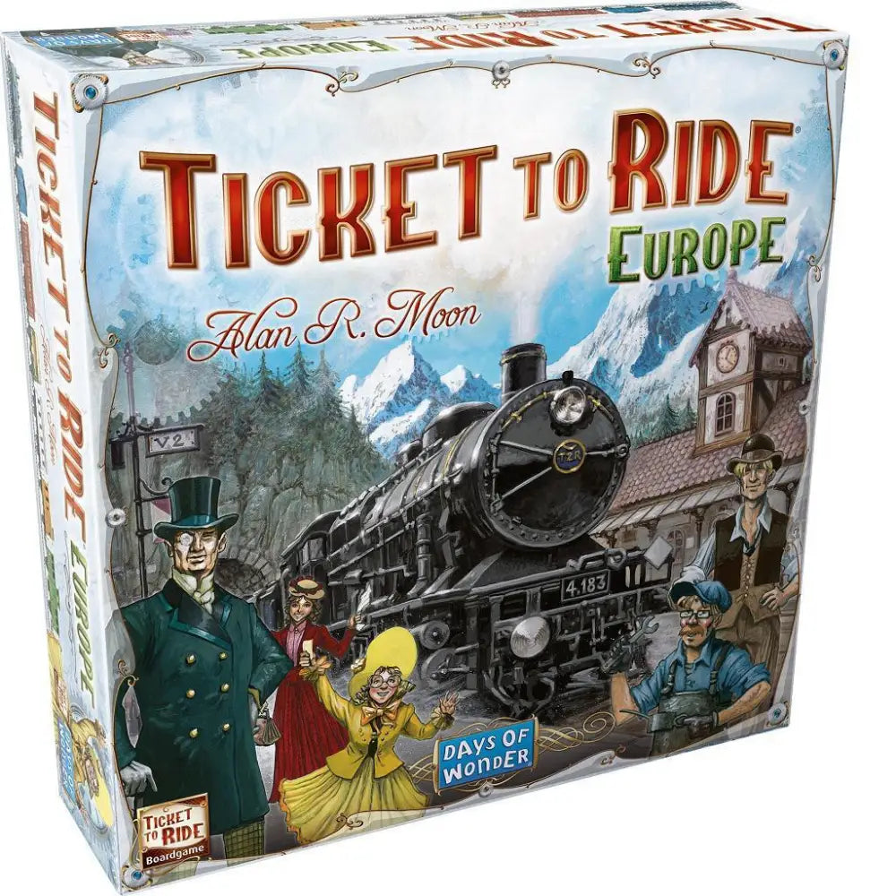 Ticket to Ride Europe Board Games Asmodee   