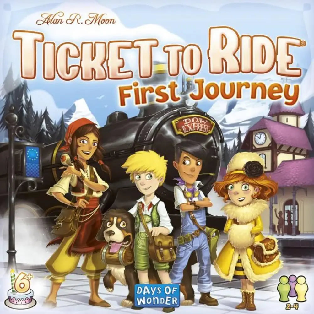 Ticket to Ride: First Journey - Europe Board Games Asmodee   